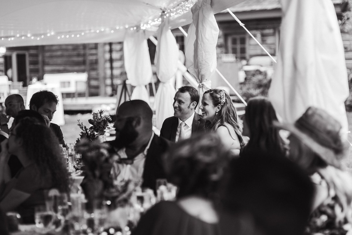Noel and Dirk's Jackson Hole wedding with ceremony at the Wedding Tree in Bridger Teton National Forest and reception at the Bentwood Inn in Wilson, Wyoming. Photography by wyoming wedding photographer, Megan Lee Photography.